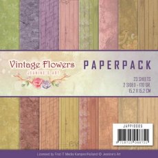 Jeanine Art - Vintage Flowers Paper Pack