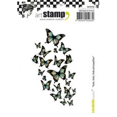 Carabelle Studio Cling Stamp A7 : Flurry of Butterflies (Vole, Vole, Vole joli papillon)