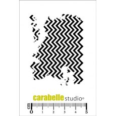 Carabelle Studio Cling Stamp Small : Texture Chevrons