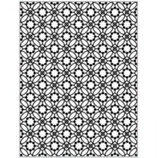 Creative Expressions 5x7 Embossing Folder Victorian Tile