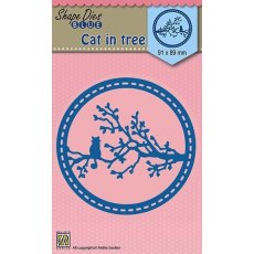 Nellie Snellen Shape Dies Cat In Tree