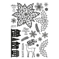 Dawn Bibby Creations - Classic Christmas A5 Clear Stamp