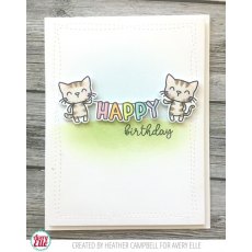 Avery Elle Clear Stamp - Party Pals
