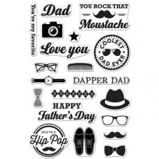 Hero Arts Clear Stamps - Dapper Dad CL948