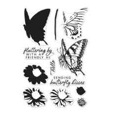 Hero Arts Color Layering Swallowtail Stamp CM225