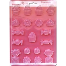 Stamperia Soft Maxi Mould - Sweets K3PTA442