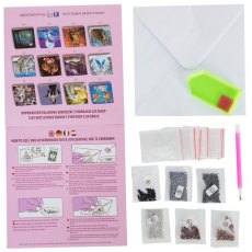 Craft Buddy Crystal Card Kit - Winter Fox CCK-A9