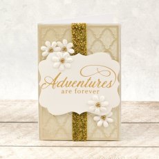 Ultimate Crafts Hotfoil Stamp Every Day Sentiments Adventures Are Forever