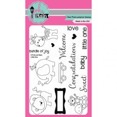 Pink and Main Clear A6 Stamp - Little one PM0057