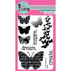 Pink and Main Clear A6 Stamp - Inspire PM0097