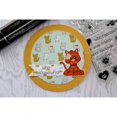 Pink and Main Clear A6 Stamp - Fur Friends PM0066