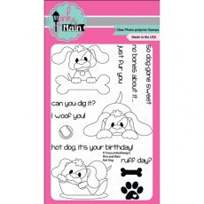 Pink and Main Clear A6 Stamp - Hot Dog PM0059