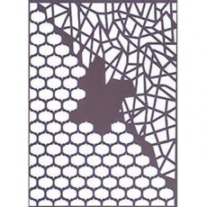Dawn Bibby Creations Honeycomb Infusion Stencil DBST21