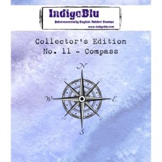 Indigoblu Collectors Edition Stamp Number 11 - Compass