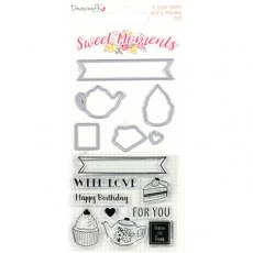 Dovecraft Sweet Moments Die and Stamp Set