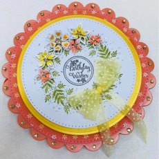 Stamps by Chloe Leafy Wreath - £5 off any 4 Chloe