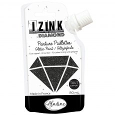 Aladine Izink Diamond Paint 80ml - Noir 4 For £18.79