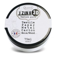 Aladine Izink 3D Texture Paste 75ml - Jasmin 4 For £19.79