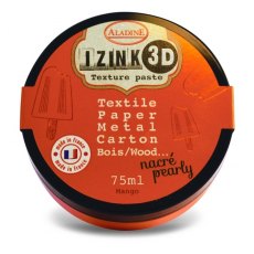 Aladine Izink 3D Texture Paste 75ml - Mango 4 For £19.79
