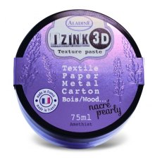 Aladine Izink 3D Texture Paste 75ml - Amethist 4 For £19.79