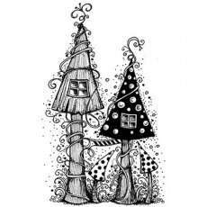 Lavinia Stamps - Fairy House LAV030
