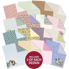 Hunkydory Return of the Little Paws Luxury 8x8' Paper Pad CLEARANCE