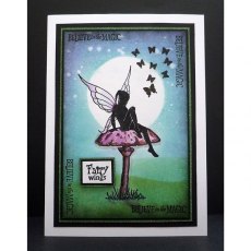 Donna Ratcliff A6 Unmounted Rubber Stamp - Make a Wish