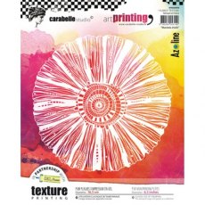 Carabelle Studio Art Printing Round : Mandala Etoile by Azoline