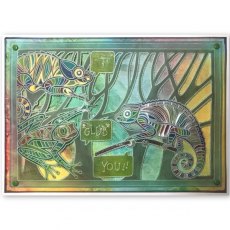 Claritystamp Ltd Frog Chameleons Unmounted Clear Stamp Set