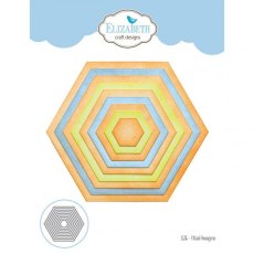 Elizabeth Craft Designs - Fitted Hexagons Die 1536