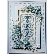 Creative Expressions Thanks Die by Sue Wilson CED5408 - CLEARANCE