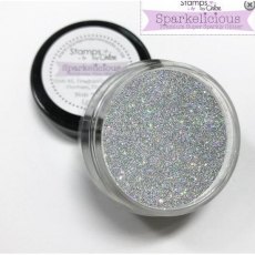 Stamps by Chloe Sparkelicious Glitter Silver Frost £5 off any 3