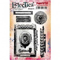 PaperArtsy Cling Mounted Stamp Set - Eclectica³ - E³ Seth Apter - ESA05