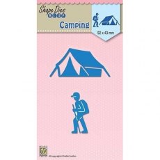 Nellie Snellen Shape Die - 'Camping