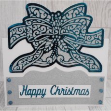Gemini Create a Card Christmas Die - Festive Bow - BUY 2 GET 3RD FREE