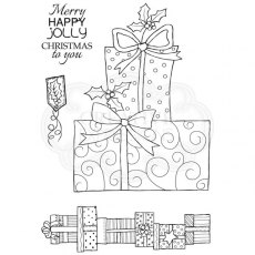 Woodware Clear Stamp Dotty Presents 2018