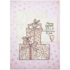 Woodware Clear Stamp Dotty Presents 2018