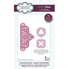 Sue Wilson Configurations Hobart Adornment Die Set - CLEARANCE