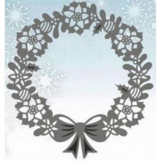 Yvonne Creations - Christmas Dreams - Poinsettia Wreath Die