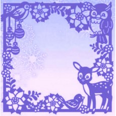 Yvonne Creations - Christmas Dreams - Christmas Animal Frame Die
