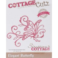 Cottage Cutz Die -Elegant Butterfly