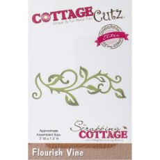 CottageCutz Die - Flourish Vine