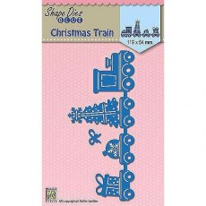 Nellie Snellen Shape Die - Christmas Train