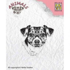 Nellie Snellen Mini Clear Stamps - Dog ANI016