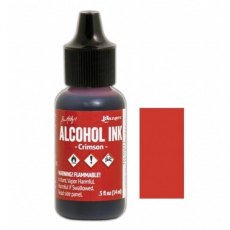Ranger Tim Holtz Adirondack Alcohol Ink Crimson - £4.81 off any 4 Alcohol Inks
