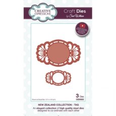 Sue Wilson New Zealand Collection Tag Die Set - CLEARANCE