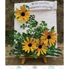 Elizabeth Craft Designs - Garden Notes - Black-Eyed Susan Die 1414