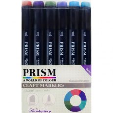 Prism Craft Markers Set 2 - Darks x 6 Pens