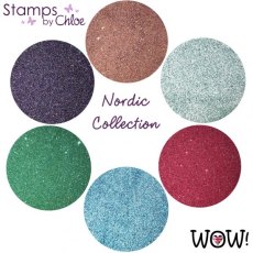 Stamps by Chloe Set of 6 WOW Embossing Glitters - Nordic Collection