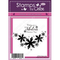 Stamps by Chloe - JUL059 Snowflake Spray
